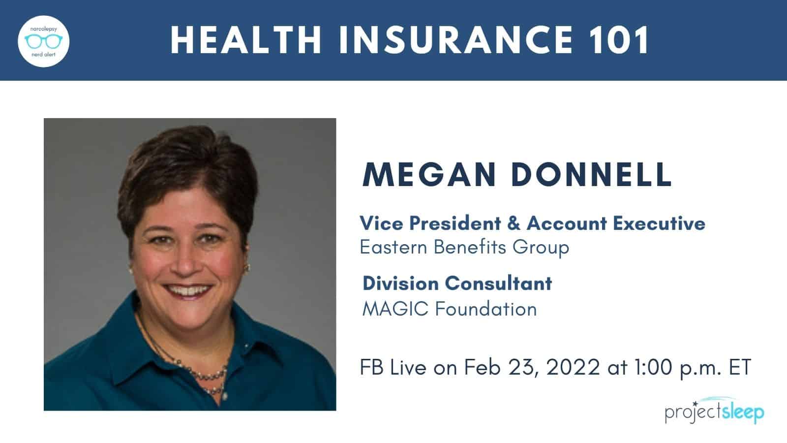Megan Donnell Health Insurance 101 narcolepsy